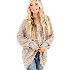 Fashion Nova Popcorn Knit Oversized Pullover Sweater 3X